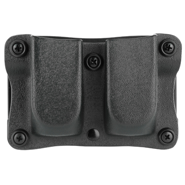 Picture of DeSantis Gunhide Quantico - Mag Pouch - Ambidextrous - Black - DBL STK 9mm/40 - Kydex A87KJJJZ0