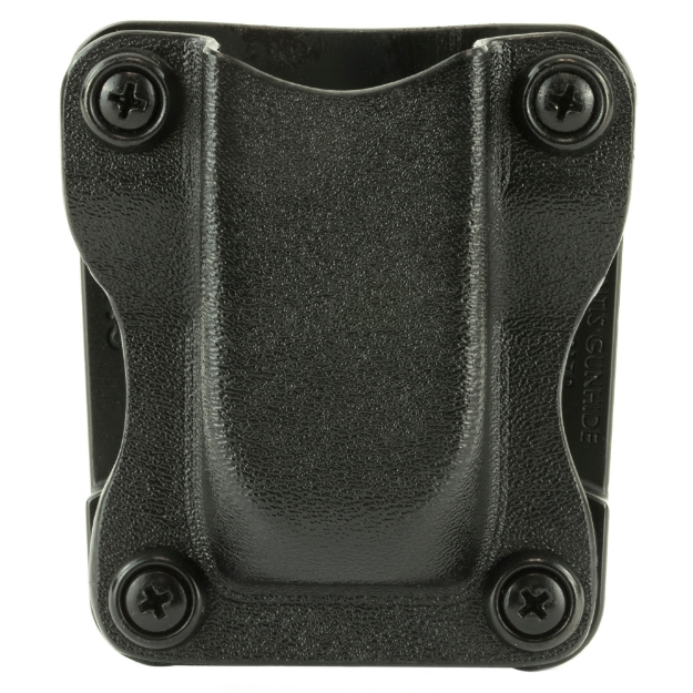 Picture of DeSantis Gunhide Quantico - Single Magazine Pouch - Ambidextrous - Black - Kydex - Fits Glock 43 Magazine A86KJYYZ0