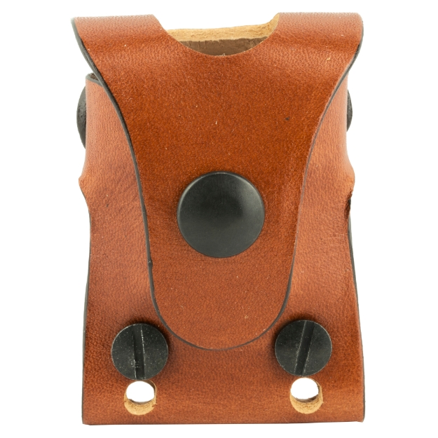 Picture of DeSantis Gunhide Second Six Speedloader Magazine Pouch - Fits HKS SPD/LDR 10A & 36A - Ambidextrous - Tan Leather A35TJQQZ0