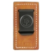 Picture of DeSantis Gunhide Secure Single Magazine Pouch - Fits Single Stack 9MM/40 - Ambidextrous - Tan Leather A47TJEEZ0