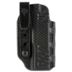 Picture of DeSantis Gunhide Slim-Tuk - Inside Waistband Holster - Fits Glock 17/19 - Ambidextrous - Carbon Fiber Exterior Finish - Blue Kydex Interior 219KJB2Z0