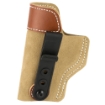 Picture of DeSantis Gunhide Sof-Tuck Inside The Pant Holster - Fits Glock 19/19x/23/36/45 - Right Hand - Tan Leather 106NBB6Z0