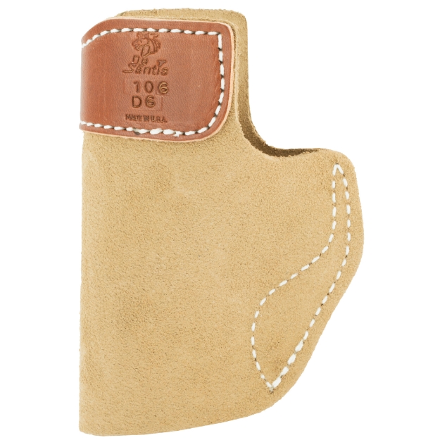 Picture of DeSantis Gunhide Sof-Tuck Inside The Pant Holster - Fits Glock 43/43X - Kahr PM9/40 - Right Hand - Tan Leather 106NAD6Z0