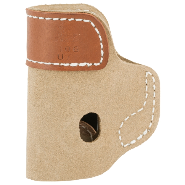 Picture of DeSantis Gunhide Sof-Tuck Inside The Pant Holster - Fits S&W .380 Bodyguard With Laser - Right Hand - Tan Leather 106NAU7Z0