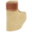 Picture of DeSantis Gunhide Sof-Tuck Inside The Pant Holster - Fits S&W Shield (9mm - 40S&W - and 45ACP) - Springfield Hellcat - Mossberg MC1-SC and Naroh Arms N1 - Right Hand - Tan Leather 106NAI4Z0