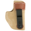 Picture of DeSantis Gunhide Sof-Tuck Inside The Pant Holster - Fits S&W Shield (9mm - 40S&W - and 45ACP) - Springfield Hellcat - Mossberg MC1-SC and Naroh Arms N1 - Right Hand - Tan Leather 106NAI4Z0