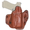 Picture of DeSantis Gunhide Vengeance Scabbard - #201 - Light Bearing OWB Holster - Leather - Right Hand - Tan - Fits Glock 19/23/32/45/19X/19 GEN 5 with Streamlight TLR-7A 201TA6VZ0