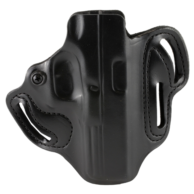 Picture of DeSantis Gunhide Speed Scabbard Belt Holster - Fits Glock 17/22 - Right Hand - Black Leather 002BAB2Z0