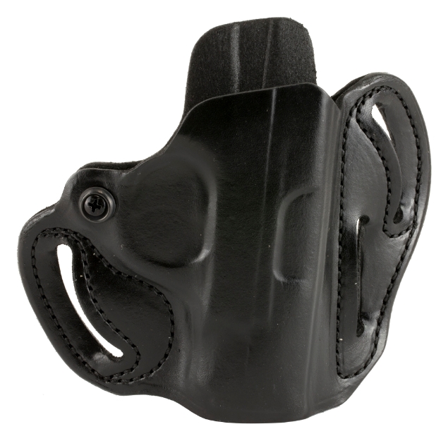 Picture of DeSantis Gunhide Speed Scabbard Belt Holster - Fits M&P45 Shield - Right Hand - Black Leather 002BA5EZ0