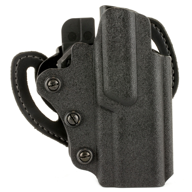 Picture of DeSantis Gunhide The Facilitator Belt Holster - Fits SIG P250C/P320C/P320XCompact - Right Hand - Black - Kydex 042KAT1Z0