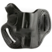 Picture of DeSantis Gunhide Thumb Break Mini Slide Belt Holster - Fits S&W J-Frame - Right Hand - Black Leather 085BA02Z0