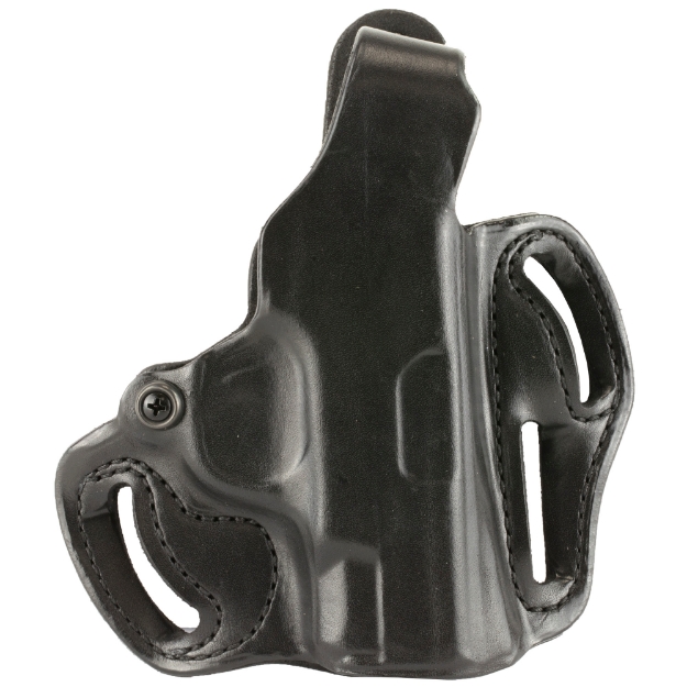 Picture of DeSantis Gunhide Thumb Break Scabbard Belt Holster - Fits M&P45 Shield - Right Hand - Black Leather 001BA5EZ0