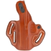 Picture of DeSantis Gunhide Thumb Break Scabbard Belt Holster - Fits Walther PDP 4" or 4.5" With or Without RDS - Right Hand - Tan 001TA1UZ0