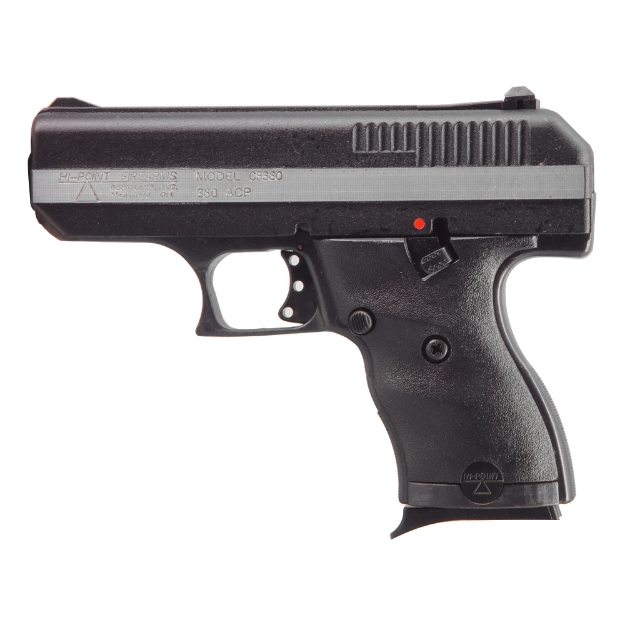 Picture of Hi-Point Firearms Model CF-380 - Striker Fired - Semi-automatic - Polymer Frame Pistol - Compact - 380 ACP - 3.5" Barrel - Matte Finish - Duo Tone Black and Silver - Polymer Grips - 3 Dot Sights - 8 Rounds - 1 Magazine CF380