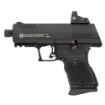 Picture of Hi-Point Firearms YC-9 - Semi-automatic - Striker Fired - Polymer Framed Pistol - Compact - 9mm - 3.93" Threaded Barrel - Threaded 1/2x28 - Includes Crimson Trace Red Dot - Matte Finish - Black - 10 Rounds - 1 Magazine YC9