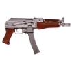 Picture of Kalashnikov USA KP-9 - AK Pistol - Semi-automatic - 9MM - 9.25" Barrel - Steel - Black - Red Wood Pistol Grip and Forend - Adjustable Sights - 30 Rounds KP-9RW