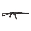 Picture of Kalashnikov USA KR-9S - Semi-automatic Rifle - AK - 9MM - 16.33" Barrel w/Faux Suppressor Barrel Shroud - Black - Side Folding Triangle Stock - Top and Front Rails - 30 Rounds - 1 Magazine KR-9S