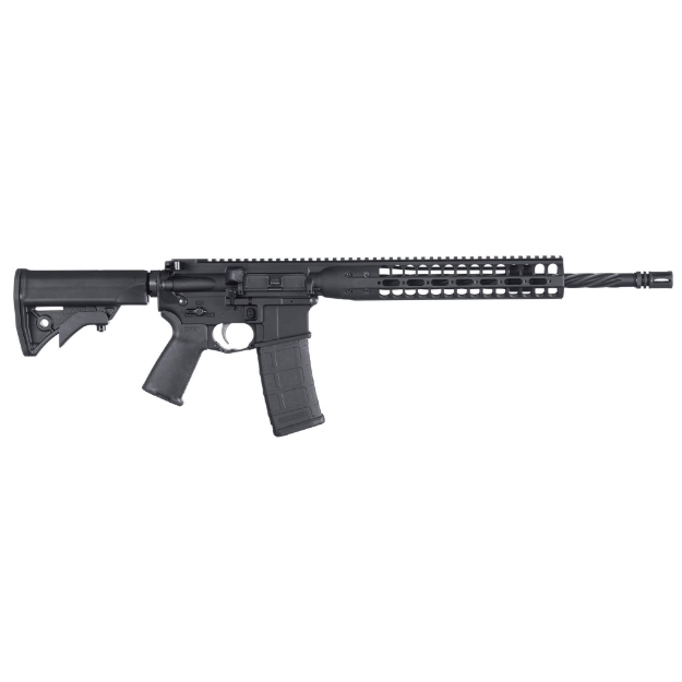 Picture of LWRC Direct Impingement Rifle - Semi-automatic Rifle - 223 Rem/556NATO - 16.1" Cold Hammer Forged Spiral Fluted Barrel - 1:7 Twist - Burnt Bronze Finish - LWRCI Compact Stock - Magpul MOE+ Grip - 10Rd - LWRCI Free Float MLOK Rail - LWRCI Monoforge Upper Receiver - California Compliant - Includes JT Pin ICDIR5BB16MLCAC