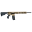 Picture of LWRC Direct Impingement Rifle - Semi-automatic Rifle - 223 Rem/556NATO - 16.1" Cold Hammer Forged Spiral Fluted Barrel - 1:7 Twist - Burnt Bronze Finish - LWRCI Compact Stock - Magpul MOE+ Grip - 30Rd - LWRCI Modular Free Float Rail - LWRCI Rail Panels - LWRCI A2 Flash Hider - LWRCI Integrated Hand Stop - LWRCI Angled Ergonomic Fore Grip with QD Sling Point - LWRCI Monoforge Upper Receiver ICDIR5B