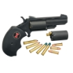 Picture of North American Arms Black Widow - Single Action - Revolver - 22LR - 2" Barrel - Stainless Steel - Silver - Rubber Grips - Fixed Sights - 5 Rounds NAA-BWL
