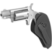 Picture of North American Arms Mini Revolver - Single Action - Revolver - 22 WMR - 1.125" Barrel - Stainless Steel - Silver - Imitation Stag Grips - Fixed Sights - 5 Rounds NAA-22MS-GSTG