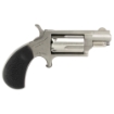 Picture of North American Arms Mini Revolver - Single Action - Revolver - 22 WMR - 1.625" Barrel - Steel - Silver - Rubber Grips - Fixed Sights - 5 Rounds NAA-22M-GRC