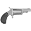 Picture of North American Arms Mini Revolver - Single Action - Revolver - 22LR/22 WMR - 1.625" Barrel - Matte Finish - Stainless Steel - Silver - Wood Grips - Fixed Sights - 5 Rounds NAA-22MC