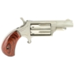 Picture of North American Arms Ported Magnum - Single Action - Revolver - 22 WMR - 1.625" Barrel - Stainless Steel - Silver - Wood Grips - Fixed Sights - 5 Rounds NAA-22M-P