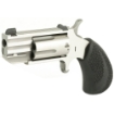 Picture of North American Arms Pug - Single Action - Revolver - 22 WMR - 1" Barrel - Stainless Steel - Silver - Rubber Grips - XS White Dot Sights - 5 Rounds NAA-PUG-D