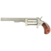 Picture of North American Arms Sidewinder Combo - Single Action - Revolver - 22LR/22WMR - 2.5" Barrel - Stainless Steel - Silver - Wood Grips - Fixed Sights - 5 Rounds NAA-SWC-250