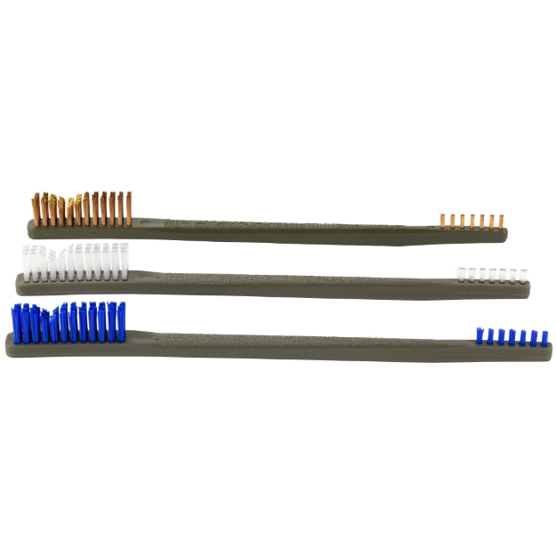 Picture of Otis Technology All Purpose Brush - Nylon - Blue Nylon - Bronze - Three Piece FG-316-3-NBBZ