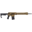 Picture of Patriot Ordnance Factory Revolution - Semi-automatic Rifle - 308 Win - 16.5" Barrel - 1:10 Twist - Cerakote Burnt Bronze Finish - Mission First Tactical Furniture - 14.5" M-LOK Rail - Triple Port Muzzle Brake - 4.5lb POF Drop-In Trigger - 1-20Rd PMAG 01467