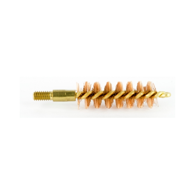 Picture of Pro-Shot Products Bronze Pistol Brush - #8-36 Thread -  For 10MM/40 Caliber - Clam Pack 10P