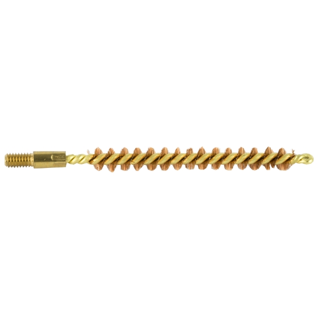 Picture of Pro-Shot Products Bronze Rifle Brush - #8-36 Thread - For 243/25/6/6.5MM - Clam Pack 6R