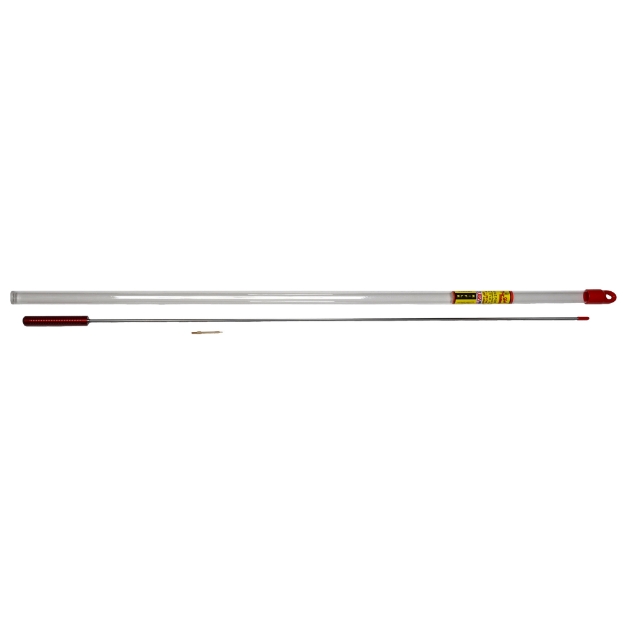 Picture of Pro-Shot Products Cleaning Rod - 1 Piece - .17 Caliber - 32.5" Length - #5-40 Threading - Includes Brass Jag - Plastic Tube 1PS-32-17