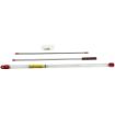 Picture of Pro-Shot Products Cleaning Rod - 2 Piece - 10 Guage-410 Guage - 36" Length - Includes Brass Patch Hook - Plastic Tube 2PS-36-10-410