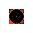 Picture of Pro-Shot Products Splatter Shot - 12" Bullseye - Adhesive Target - 5 Pack - Black/Orange 12B-ORNGE-5PK