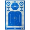 Picture of Pro-Shot Products Splatter Shot - 12"x18" Blue Tactical Precision Target - Adhesive Target - 8 Pack - Blue/White TACTPREC-BLUE-8PK