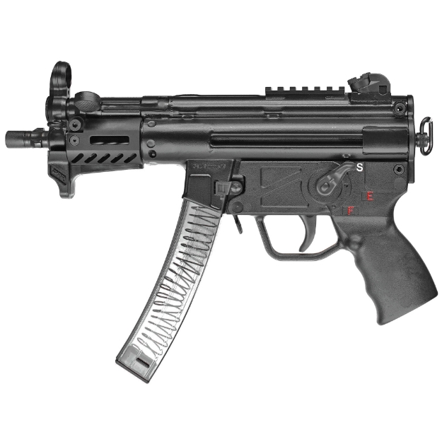 Picture of PTR Industries 9KT - Pistol - Semi-automatic - 9MM - 5.83" Barrel - 3 Lug/Threaded Barrel - Steel - Black - Polymer Pistol Grip - Welded Scope Mount - 30 Rounds - 2 Magazines - Aluminum M-LOK Handguard PTR603