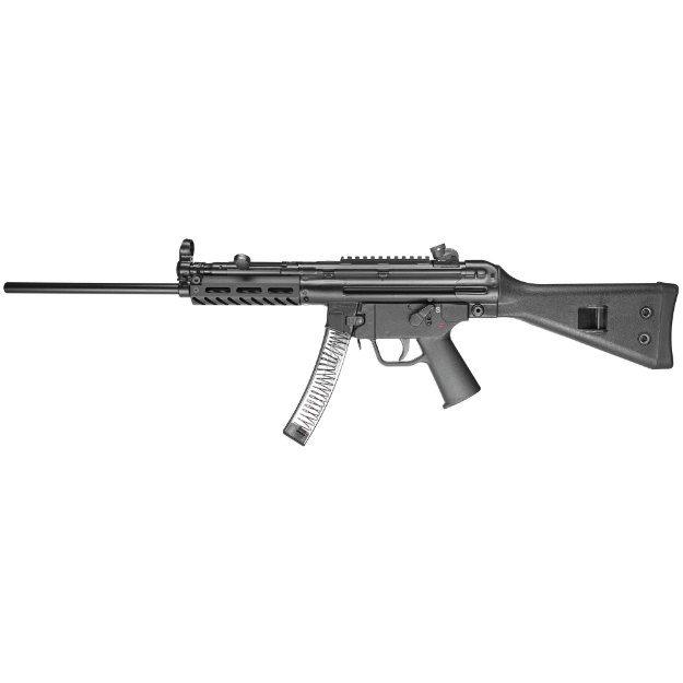 Picture of PTR Industries 9R - Semi-automatic Rifle - 9MM - 16" Barrel - 1:10 Twist - Black - Fixed Stock - 2 Magazines - 30Rd - Paddle Magazine Release - BLEM (Damaged Case) PTR608