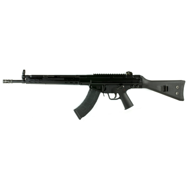 Picture of PTR Industries PTR-32 KFR - Semi-automatic Rifle - 762X39 - 16" Barrel - Black - Fixed Stock - 30Rd - Slimline Polymer Handguard - Welded Scope Mount - Removable 5/8X24 Flash Hider - 1-30Rd Magazine PTR200