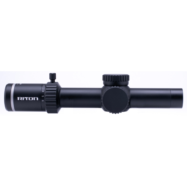 Picture of Riton Optics 5 Series Tactix - Rifle Scope - 1-10X24mm - 3 OT Illuminated Reticle - First Focal Plane - Black 5T110LFI23