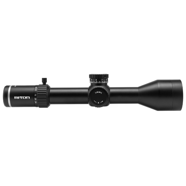 Picture of Riton Optics 7 Series Conquer - Rifle Scope - 3-24X56mm - 34mm Main Tube - ODEN Illuminated Reticle - First Focal Plane - Black 7C324LFI23