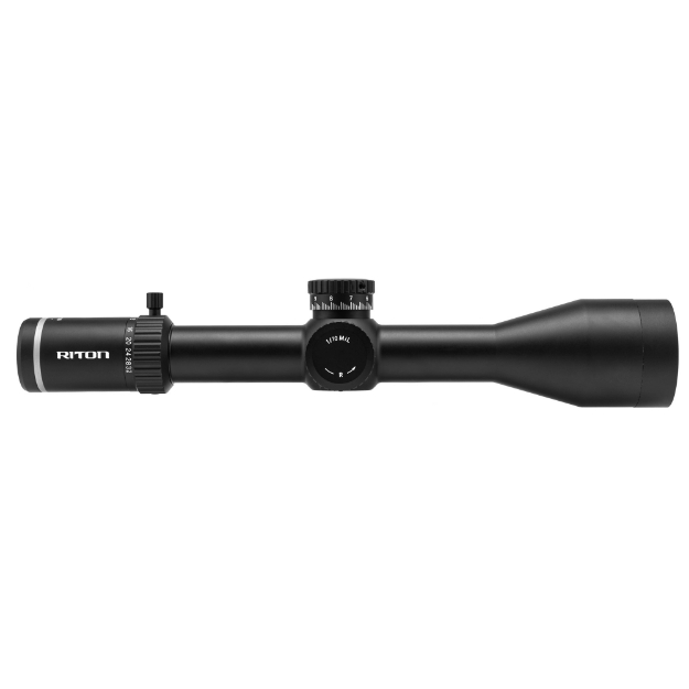 Picture of Riton Optics 7 Series Conquer - Rifle Scope - 4-32X56mm - 34mm Main Tube - MOR Illuminated Reticle - First Focal Plane - Black 7C432AFI23