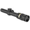 Picture of Trijicon AccuPoint 1-4x24mm Riflescope Standard Duplex Crosshair with Amber Dot - 30mm Tube - Matte Black - Capped Adjusters TR24-C-200070