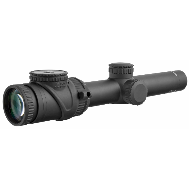 Picture of Trijicon AccuPoint 1-6x24mm Riflescope with BAC - Green Triangle Post Reticle - 30mm Tube - Matte Black - Capped Adjusters TR25-C-200092