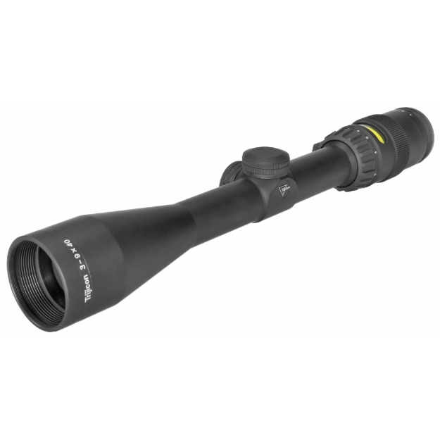 Picture of Trijicon AccuPoint 3-9x40mm Riflescope Standard Duplex Crosshair with Green Dot - 1 in. Tube - Matte Black - Capped Adjusters TR20-1