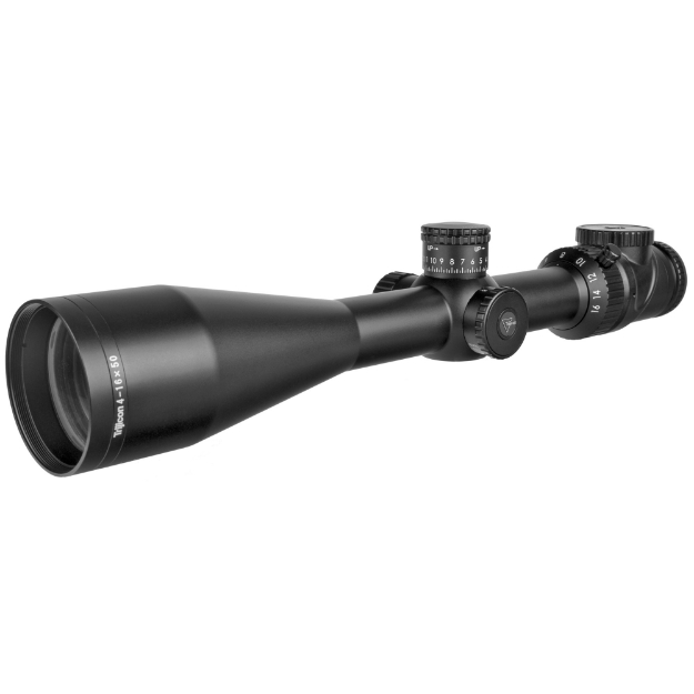 Picture of Trijicon AccuPoint 4-16x50mm Riflescope MOA Ranging Crosshair with Green Dot - 30mm Tube - Satin Black - Exposed Elevation Adjuster with Return to Zero Feature TR31-C-200147