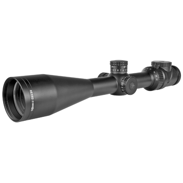 Picture of Trijicon AccuPoint 4-24x50mm Riflescope MOA Ranging Crosshair with Green Dot - 30mm Tube - Satin Black - Exposed Elevation Adjuster with Return to Zero Feature TR32-C-200157