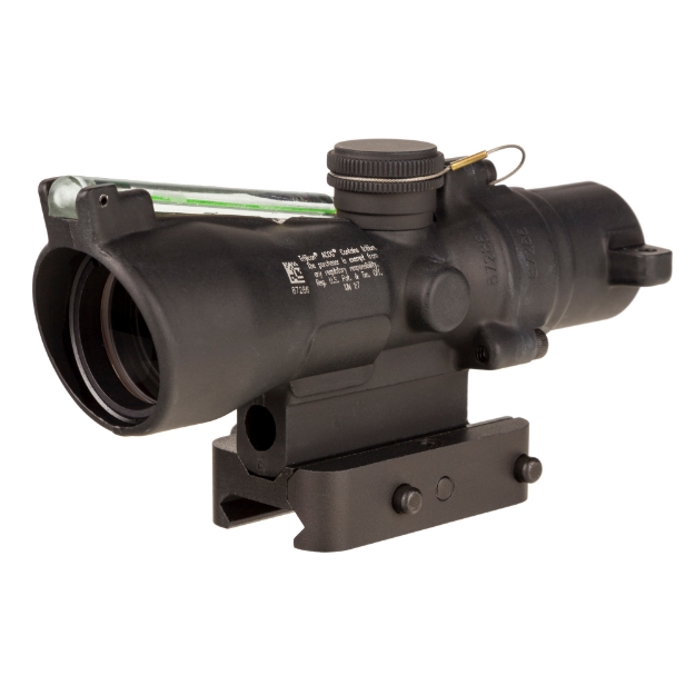 Picture of Trijicon ACOG - 3X24mm - Dual Illuminated Green Horseshoe/Dot 223/55 Grain - Includes Q-LOC Mount - Matte Finish - Black TA50-C-400350